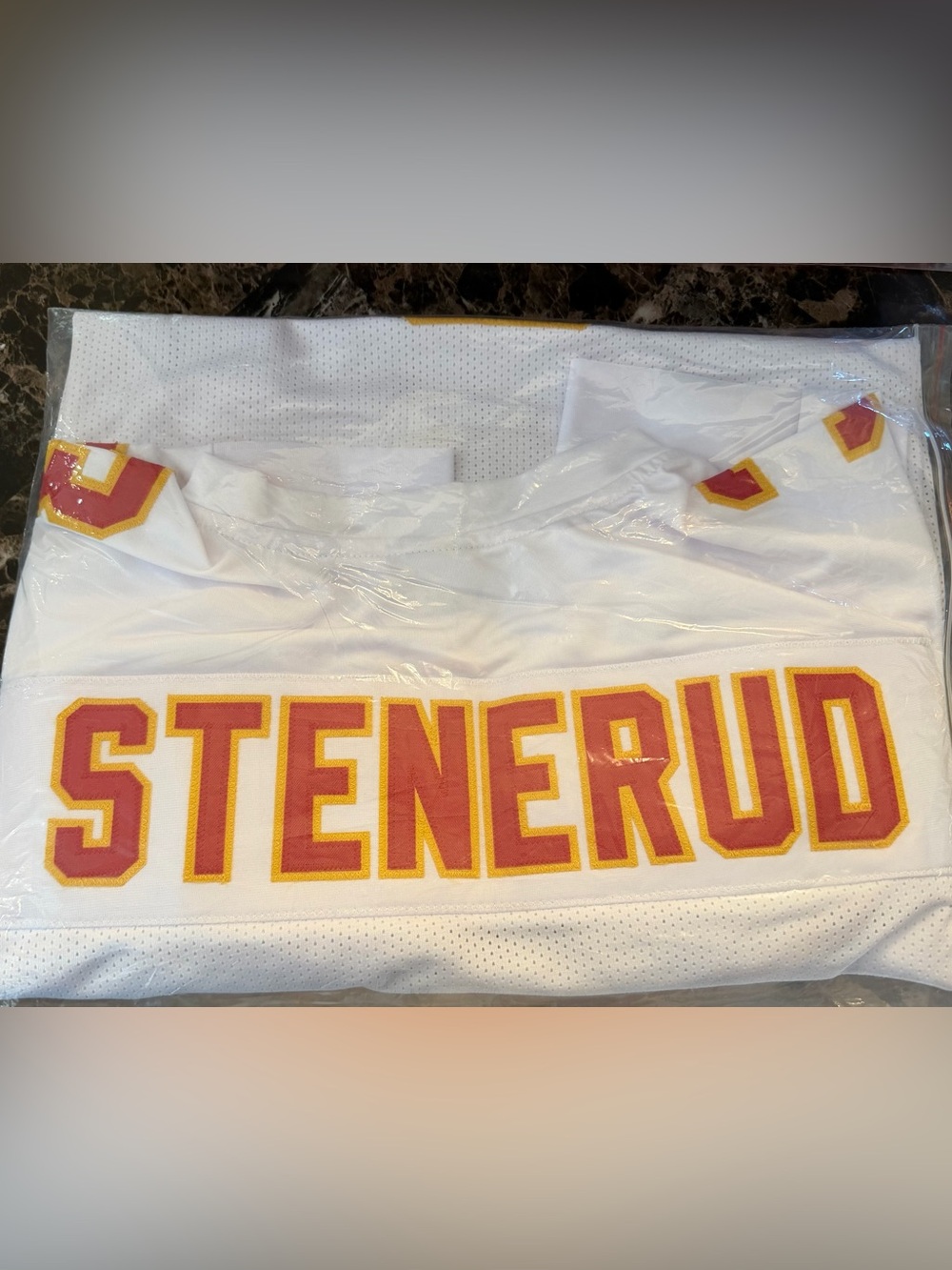 Jan Stenerud Autographed Kansas City Chiefs #3 – Beckett Witness Authenticated
